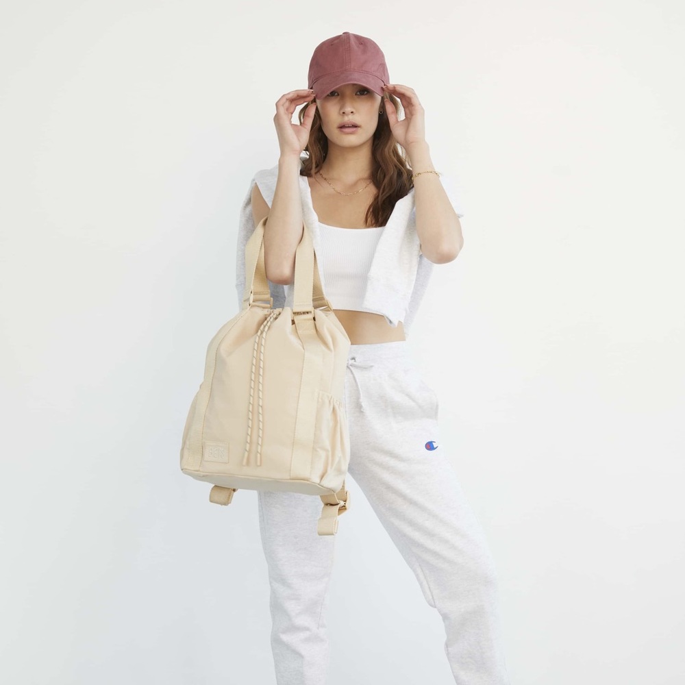 Béis The Sport Tote in Beige BNWT